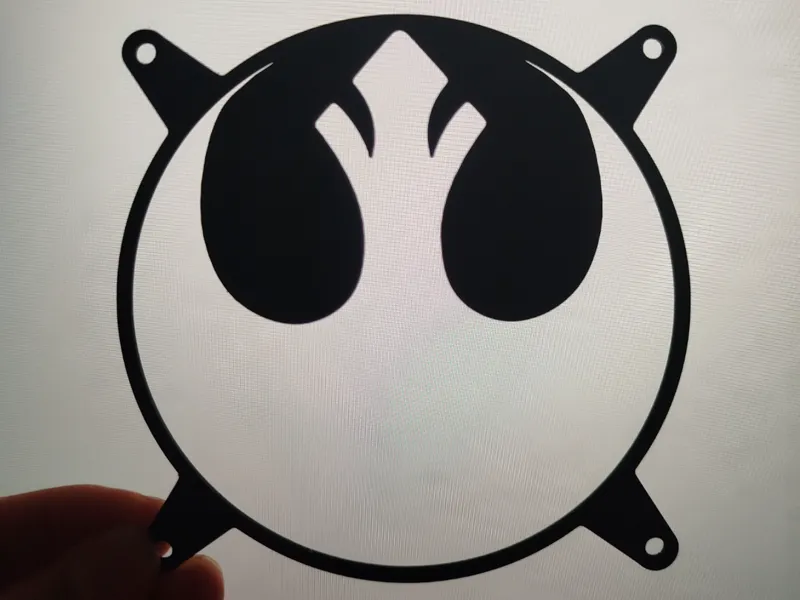 Rebel Alliance - 120mm PC fan cover
