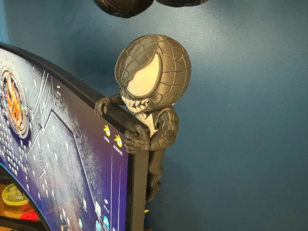 HOMEM ARANHA - VENOM - MONITOR - Modelo gratuito para impressão 3D ...