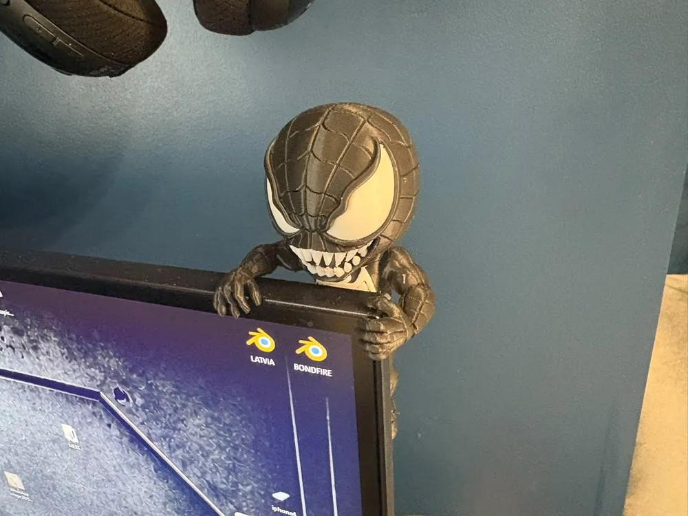 HOMEM ARANHA - VENOM - MONITOR - Modelo gratuito para impressão 3D ...