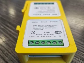 Mounting Bracket for Mini Smart Switch on DIN Rail