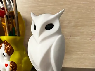 Modern Minimal Owl - Separated Eyes
