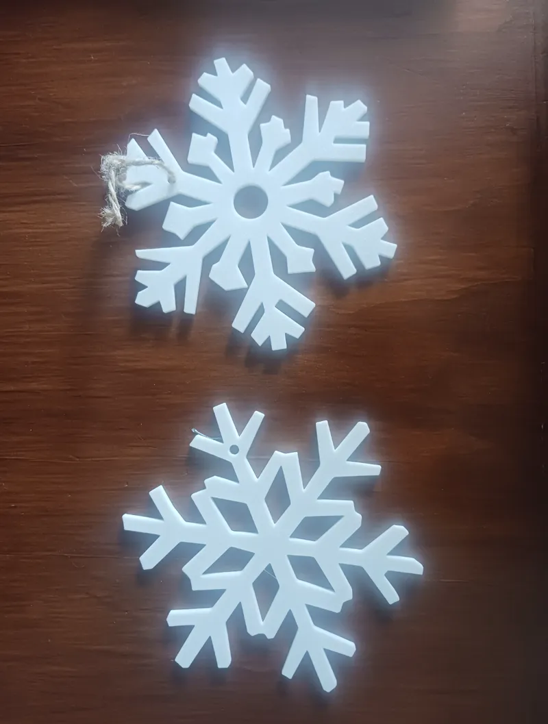 Christmas Snowflake Ornament