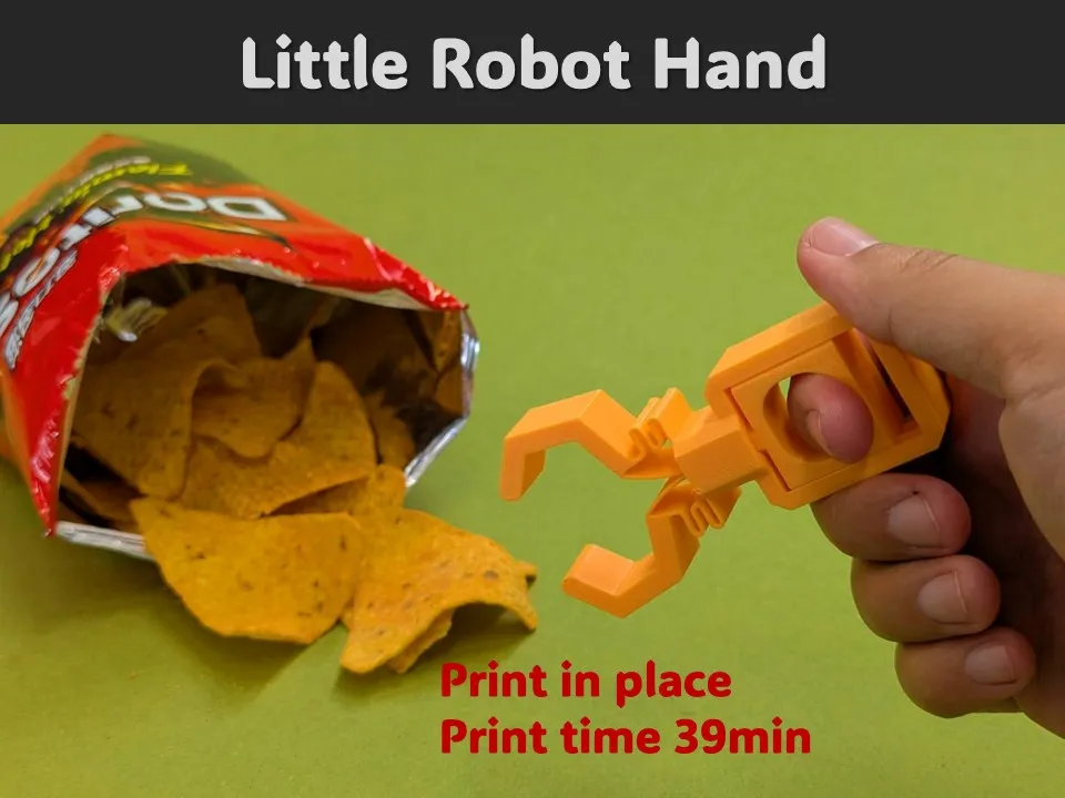 Little Robot Hand view 3