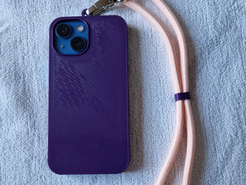 iPhone 13 Mini Case with Lanyard Hole