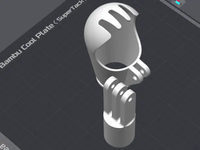 Pole adapter for Cherry Picker by cedricjeanty