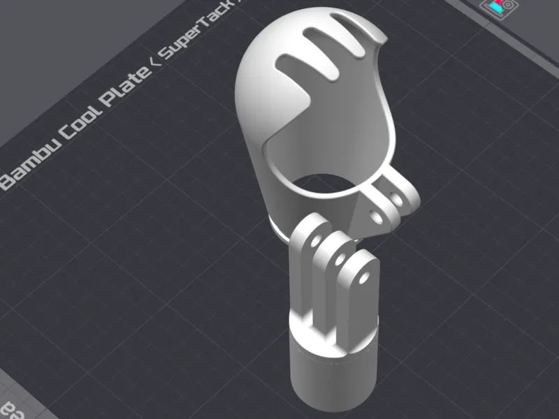 Pole adapter for Cherry Picker by cedricjeanty