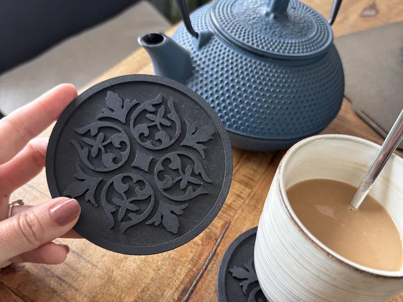 Vintage Floral Coaster | Elegant Drink Coaster