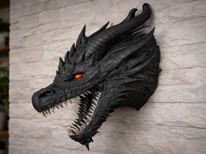 Dragon Head Wall Art