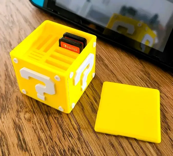 Switch Game box in Mario Question Box Designs