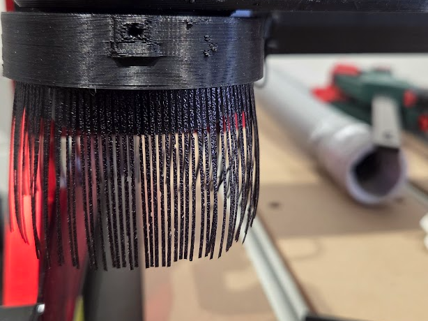 Dust Shoe Bristle parametric maker