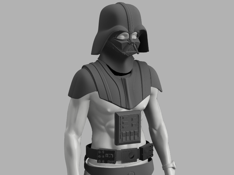 Wearable Cosplay Darth Vader Armor - Full Size