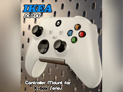 Ikea Skadis Controller Mount for Xbox Series