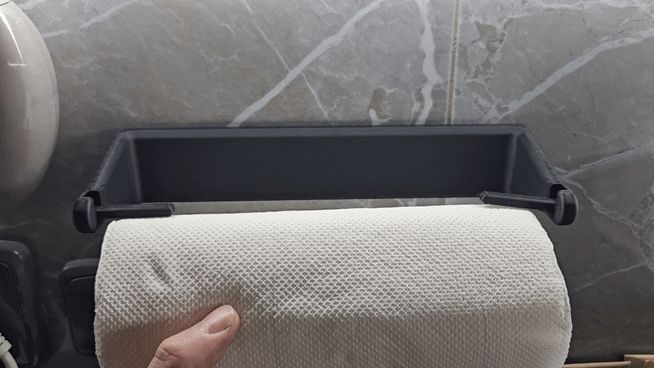 quick change kitchen paper towel holder