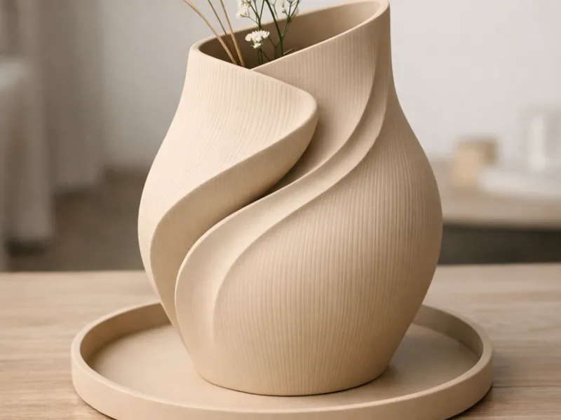 Vase Infinity Wave