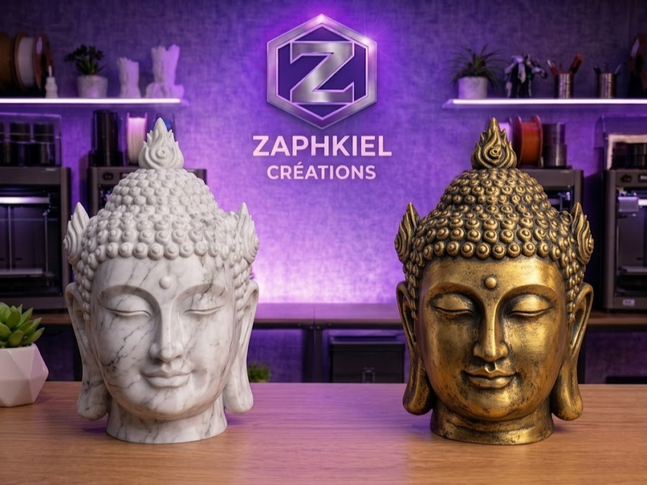 Head Buddha v.2 – Detailed Sculpt Edition