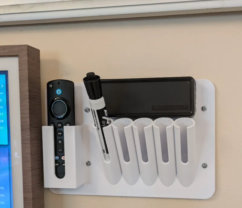 Wall Mount Dry Erase Marker Holder