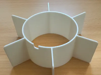 Winged Wheel for Silica Dryer Spool