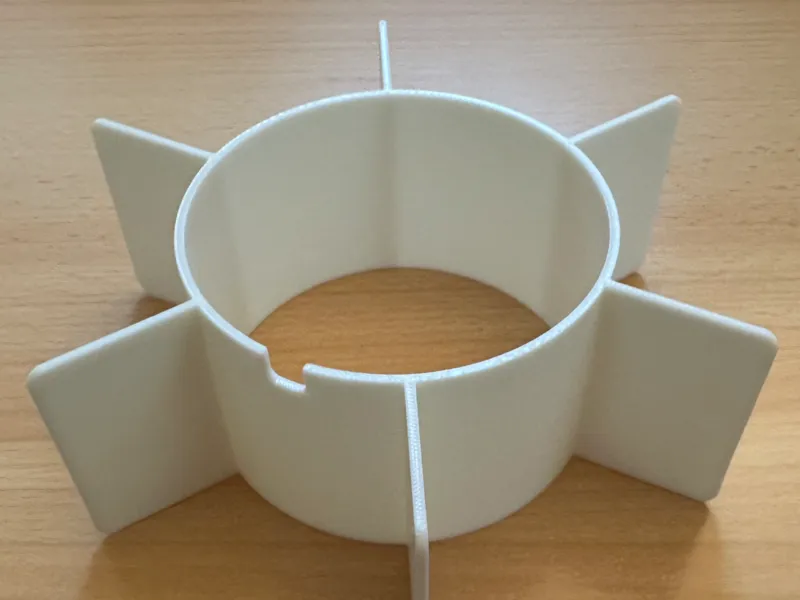 Winged Wheel for Silica Dryer Spool