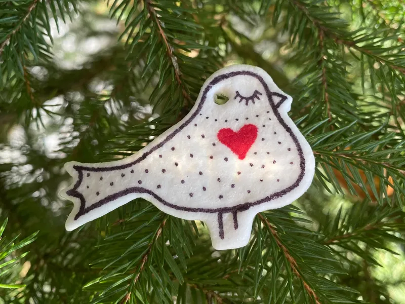 Bird stamp