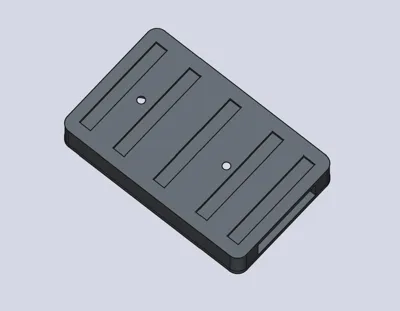 Latch Slide lock (open closed position lock mechanism) by SG499_Lab ...