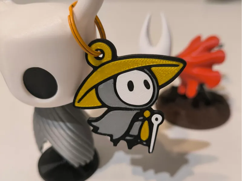 Hollow Knight Silksong - Sherma pilgrim keychain