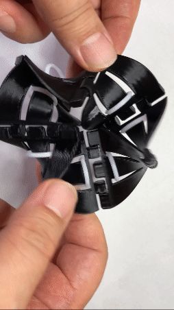 Mobius Kaleidocycle ... Twisted Plate with Ring