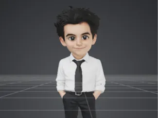 Ted Mosby - How I Met Your Mother Mini 3D Figure