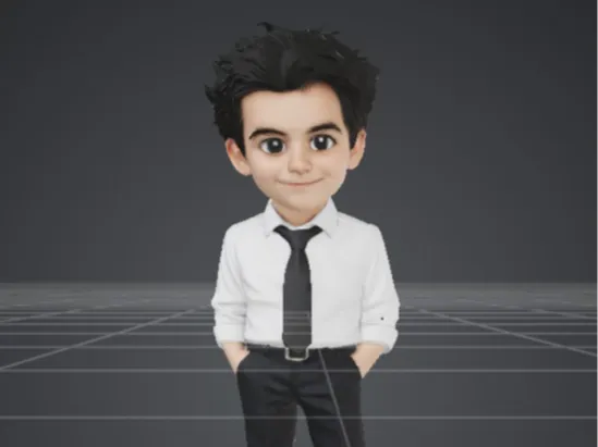 Ted Mosby - How I Met Your Mother Mini 3D Figure