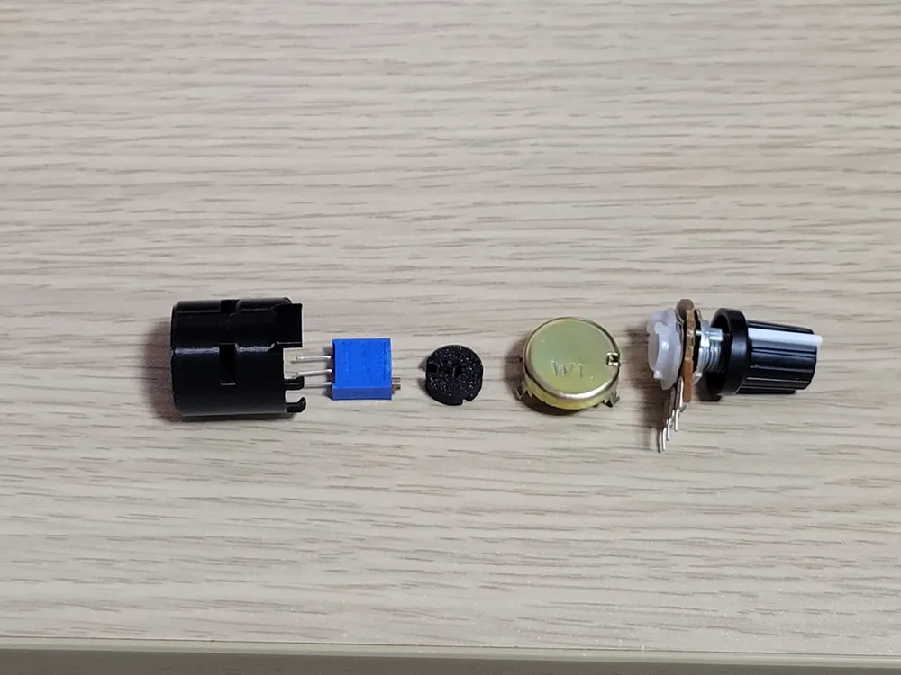 Mod Pod Potentiometer Single-turn to Multi-turn potentiometer mod cap by Green Haniwa ...