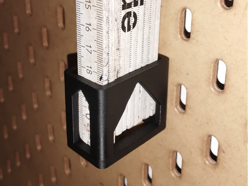 Skadis Foldable Ruler Holder /Zollstockhalter quer