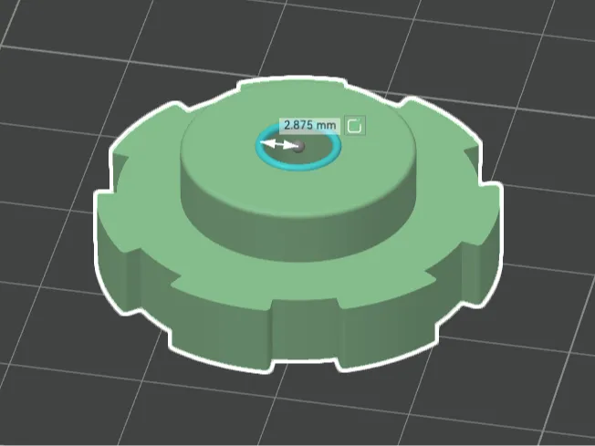 Circular Shafted Knob alternative - Servo Tester
