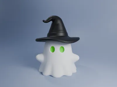 Halloween little ghost