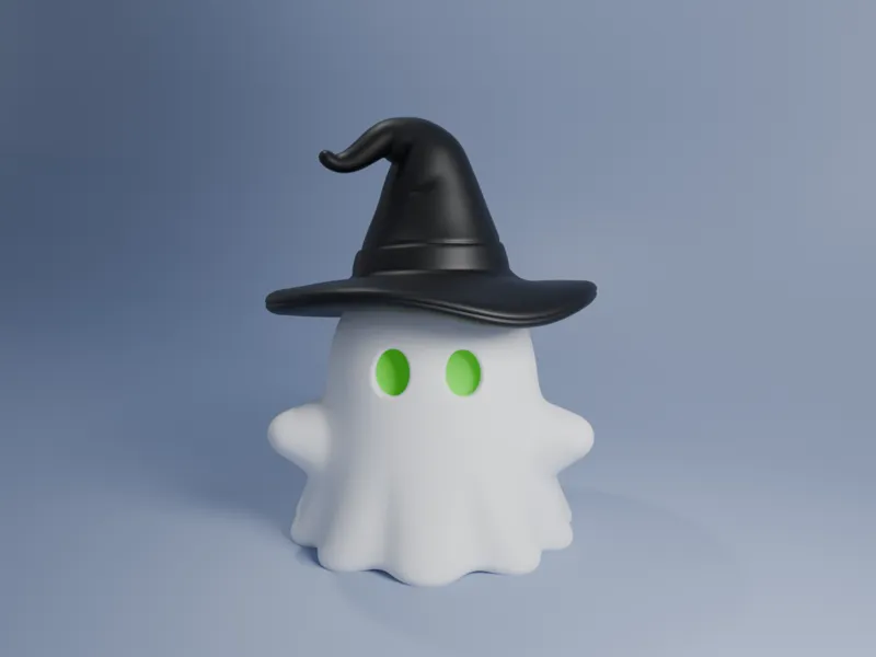 Halloween little ghost