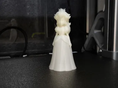 Princess Peach Super Mario FanArt Galaxy Edition - Free 3D Print Model ...