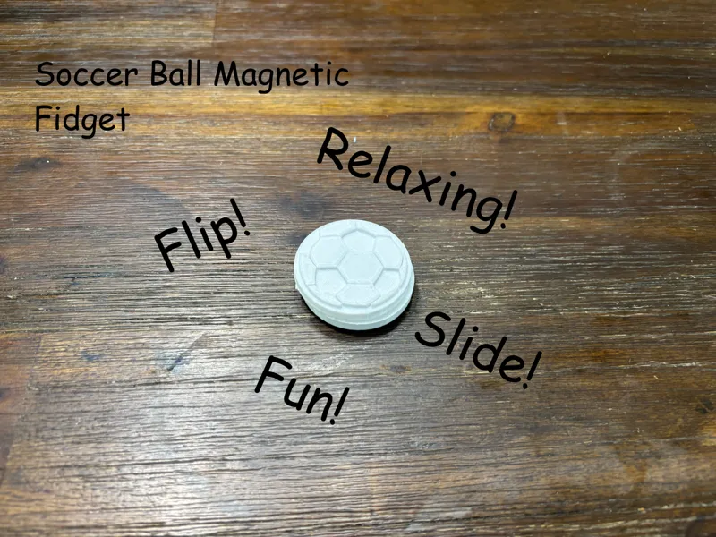 Magnetic Soccer Ball Fidget (SBF)