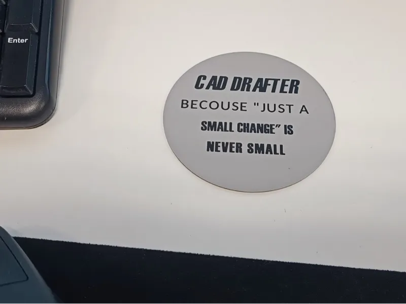 CAD Drafter Coffee Coasters