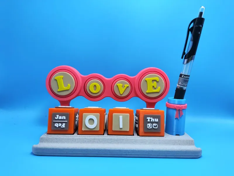 2026 calendar desk decoration  2026年桌面台历摆件