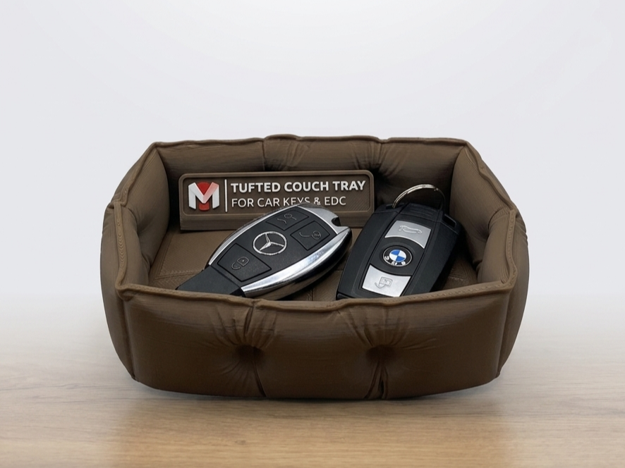 Puffer Catchall Tray - Quilted EDC Catchall