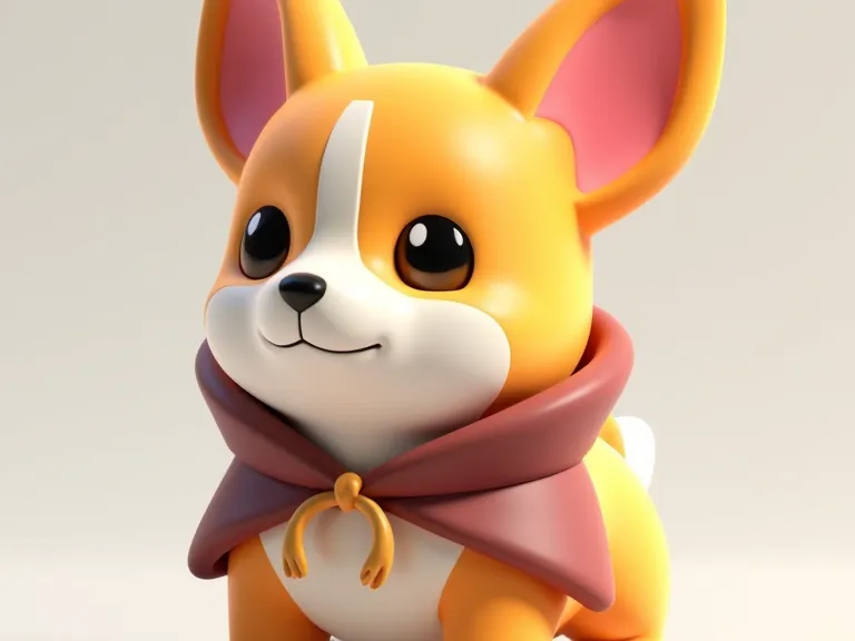 Corgi in Cloak : MakerLab Model