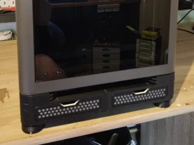 Bambulab X2D Riser 3 Build Plates and 2 Drawers