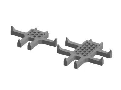Multi-hooks for Skadis and Walls