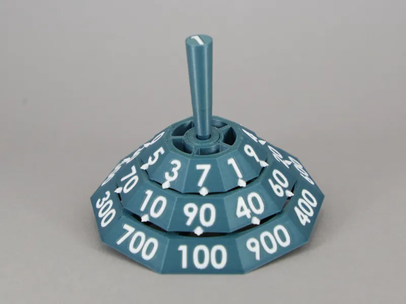 D1000 Spinner - Random Number Generator