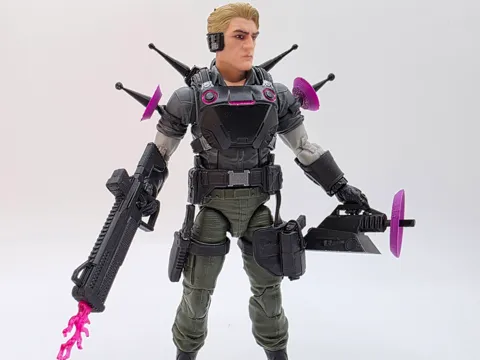 Modelo para impresión 3D: GI Joe Classified Night Force Psyche Out Add On — referencia de MakerWorld