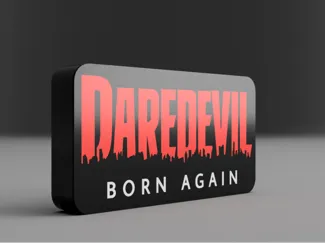 Daredevil BORN AGAIN LIGTHBOX
