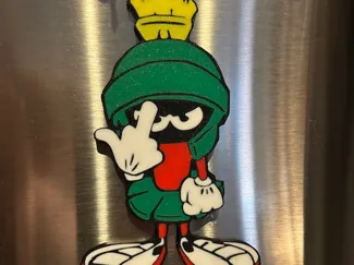 Marvin the Martian Fridge Magnet