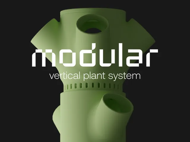 Modular vertical plant system