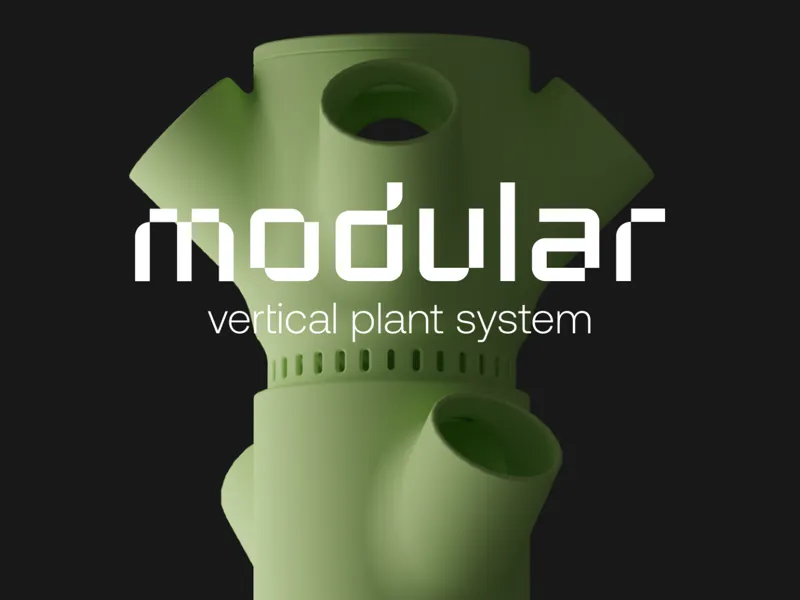 Modular vertical plant system