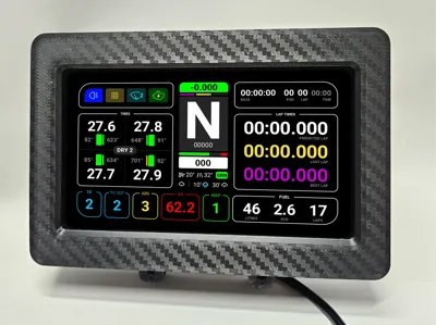 Dashboard VoCore 5" for Simagic Wheelbases