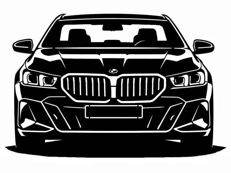 BMW G60 i5 wall art