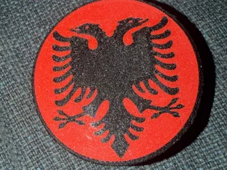 Snus / zyn box Albania Flag
